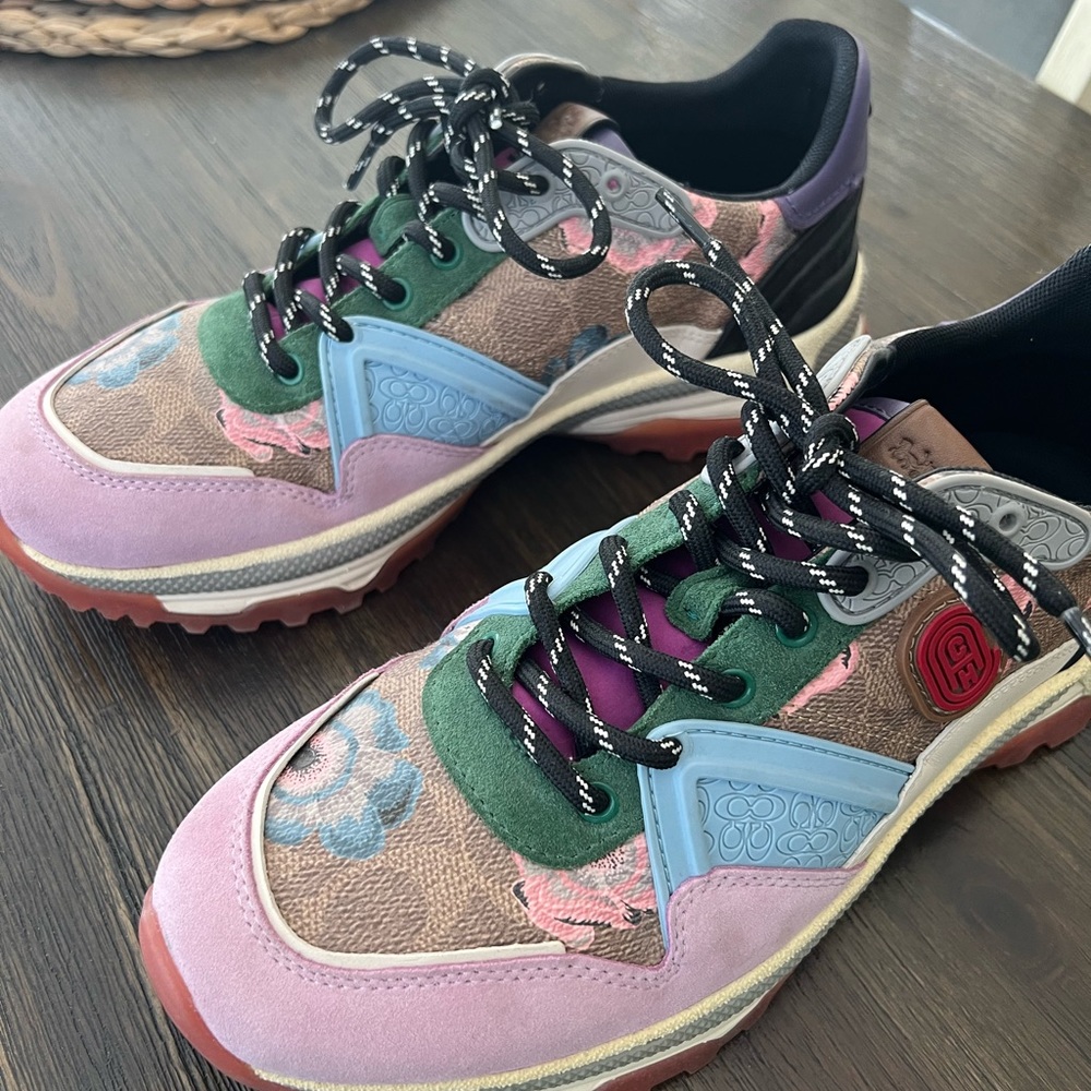 Coach Multi Colored Patchwork Sneaker - image 5